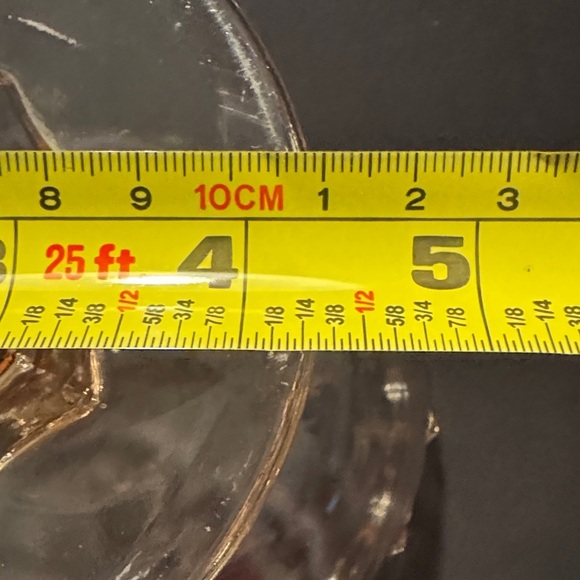 Vintage Indiana Glass Teardrop Scalloped Pedestal Compote - Picture 8 of 8